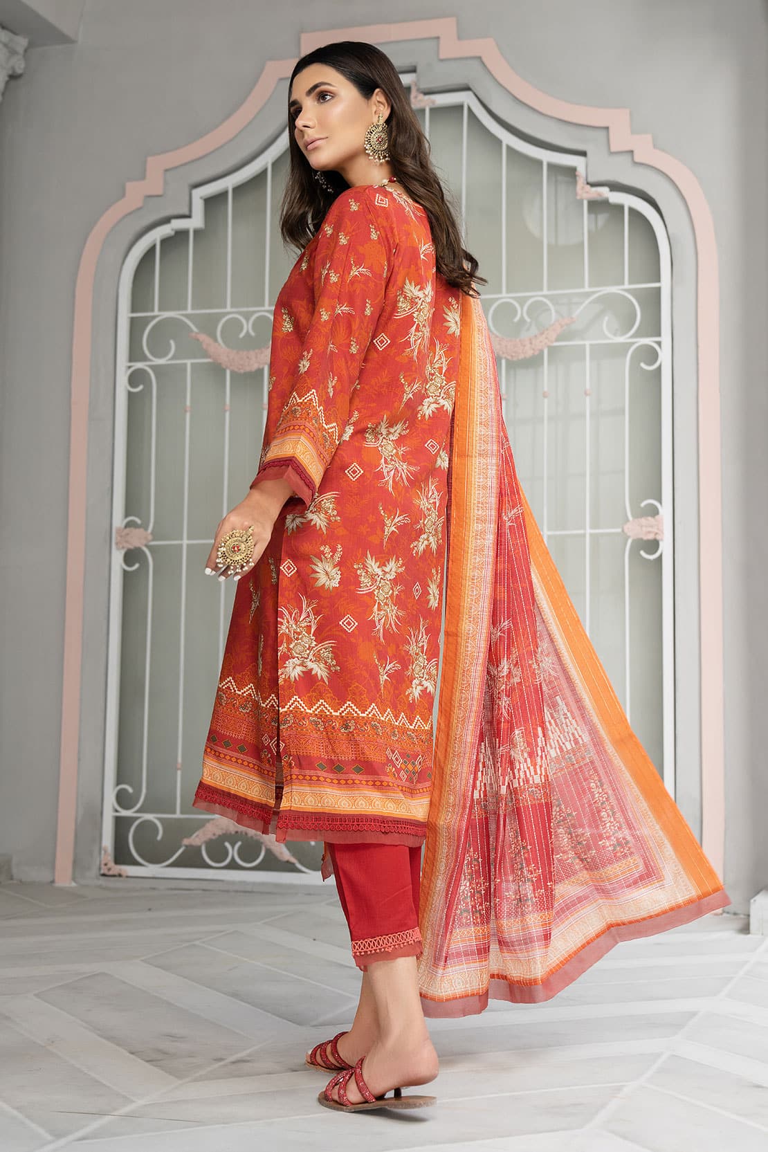 Rashid Unstitched 3 Piece D#6977 Rashid Unstitched 3 Piece D#6977