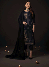 Saqafat By Schick Embroidered Karandi Unstitched 3 Piece Suit - SCK23SK 01