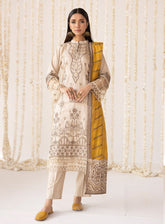 Sensation By Aalaya Embroidered Staple Unstitched 3 Piece Suit - 06