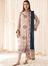 Sensation By Aalaya Embroidered Staple Unstitched 3 Piece Suit - 10