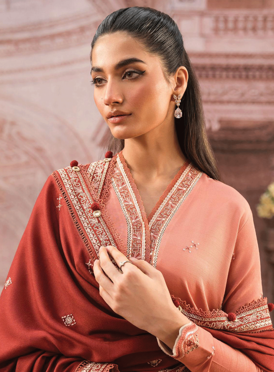Seran Embroidered Viscose Unstitched 3 Piece Suit - SE23TD 05 MARIA Seran Embroidered Viscose Unstitched 3 Piece Suit - SE23TD 05 MARIA