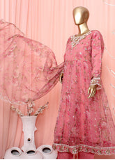Shehnai By Romosh Digital Printed Embroidered Organza Stitched 3 Piece Suit - RNPC24DPO 110