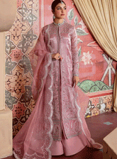 Shehnai by Afrozeh Embroidered Zari Net Unstitched 3 Piece Suit - AFR23WF 10 NIRMALA