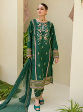 Souz-E-Ulfat By Addee Embroidered Lawn Stitched 3 Piece Suit - AD24SU SM-001 SAAMAAM