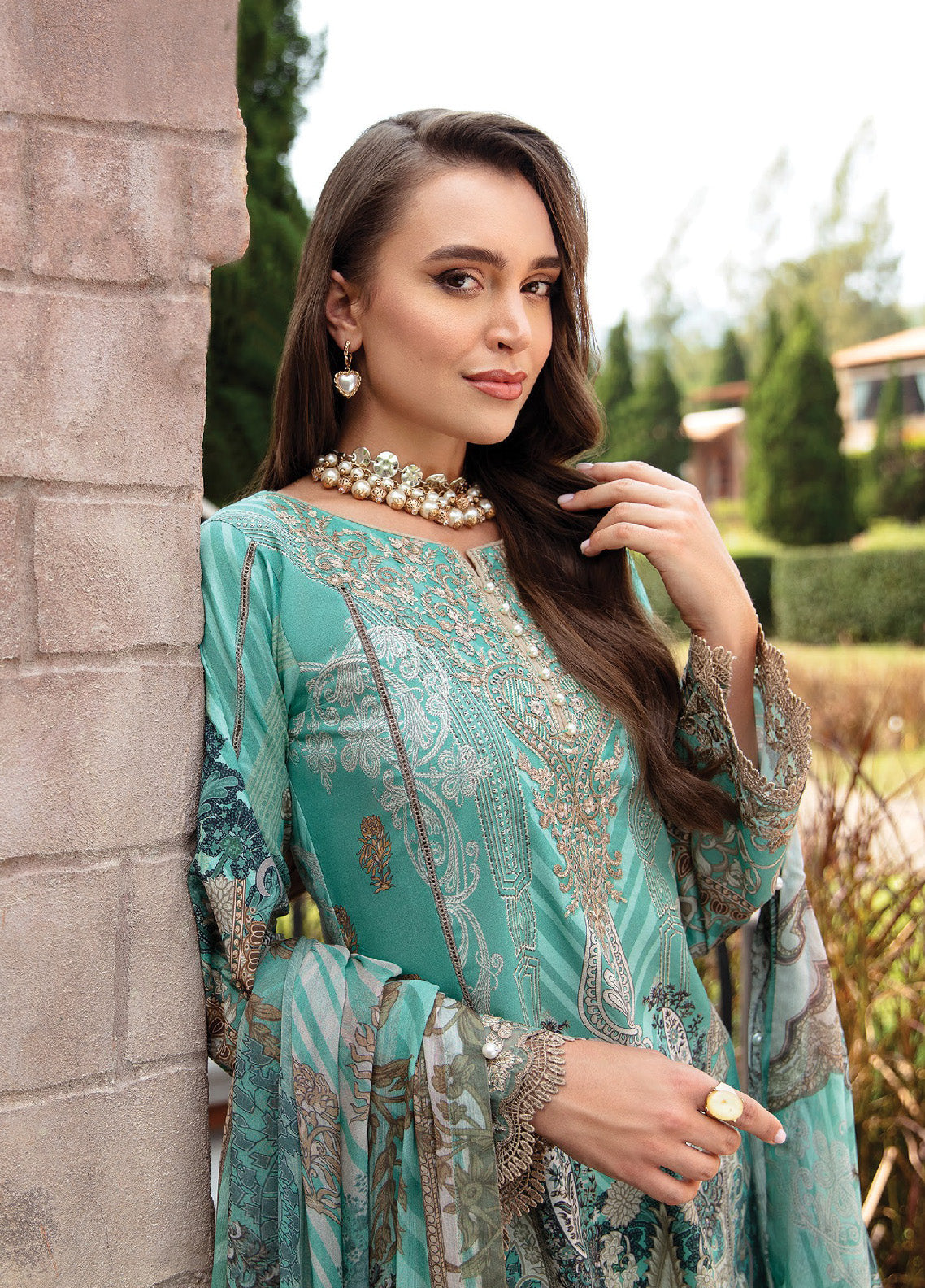 Springtime Ballet By Gulaal Embroidered Lawn Unstitched 3 Piece Suit - GL24L 06 CELINE Springtime Ballet By Gulaal Embroidered Lawn Unstitched 3 Piece Suit - GL24L 06 CELINE