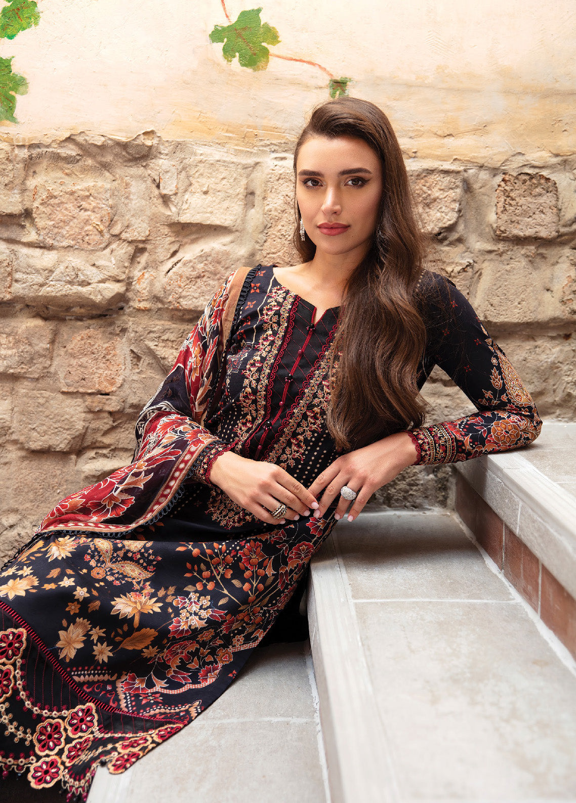 Springtime Ballet By Gulaal Embroidered Lawn Unstitched 3 Piece Suit - GL24L 10 LEYLA Springtime Ballet By Gulaal Embroidered Lawn Unstitched 3 Piece Suit - GL24L 10 LEYLA