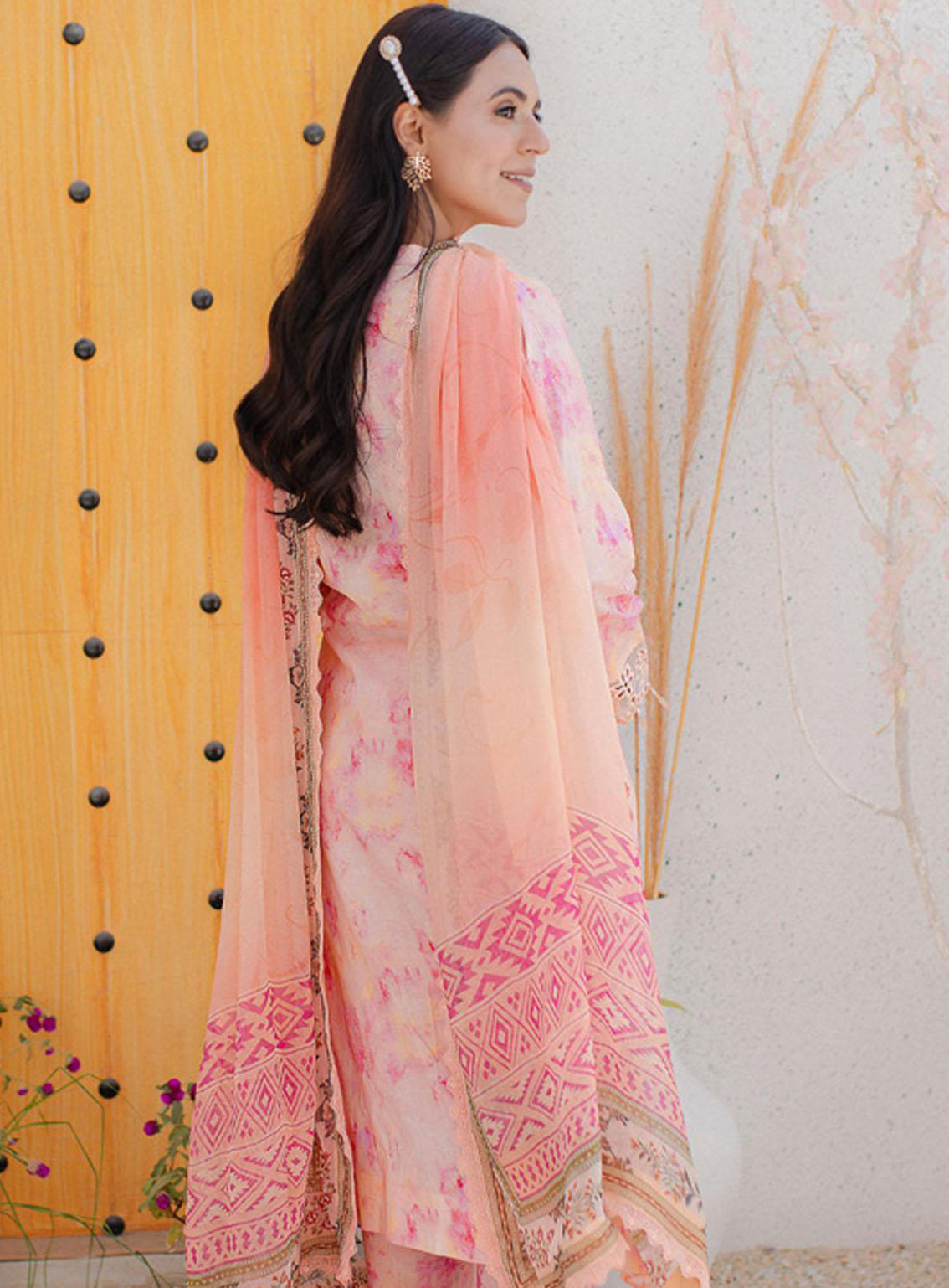 Sunshine Bloom By Al Zohaib Embroidered Cambric Unstitched 3 Piece Suit - 01 Sunshine Bloom By Al Zohaib Embroidered Cambric Unstitched 3 Piece Suit - 01