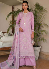 Symphony By Neeshay Embroidered Lawn Unstitched 3 Piece Suit - NE24SY SERENADE