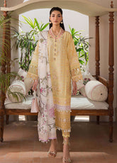 Symphony By Neeshay Embroidered Lawn Unstitched 3 Piece Suit - NE24SY SUBLIME