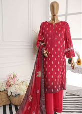 D#15991 HZ Diamond Nayab Emb Lawn Collection 123