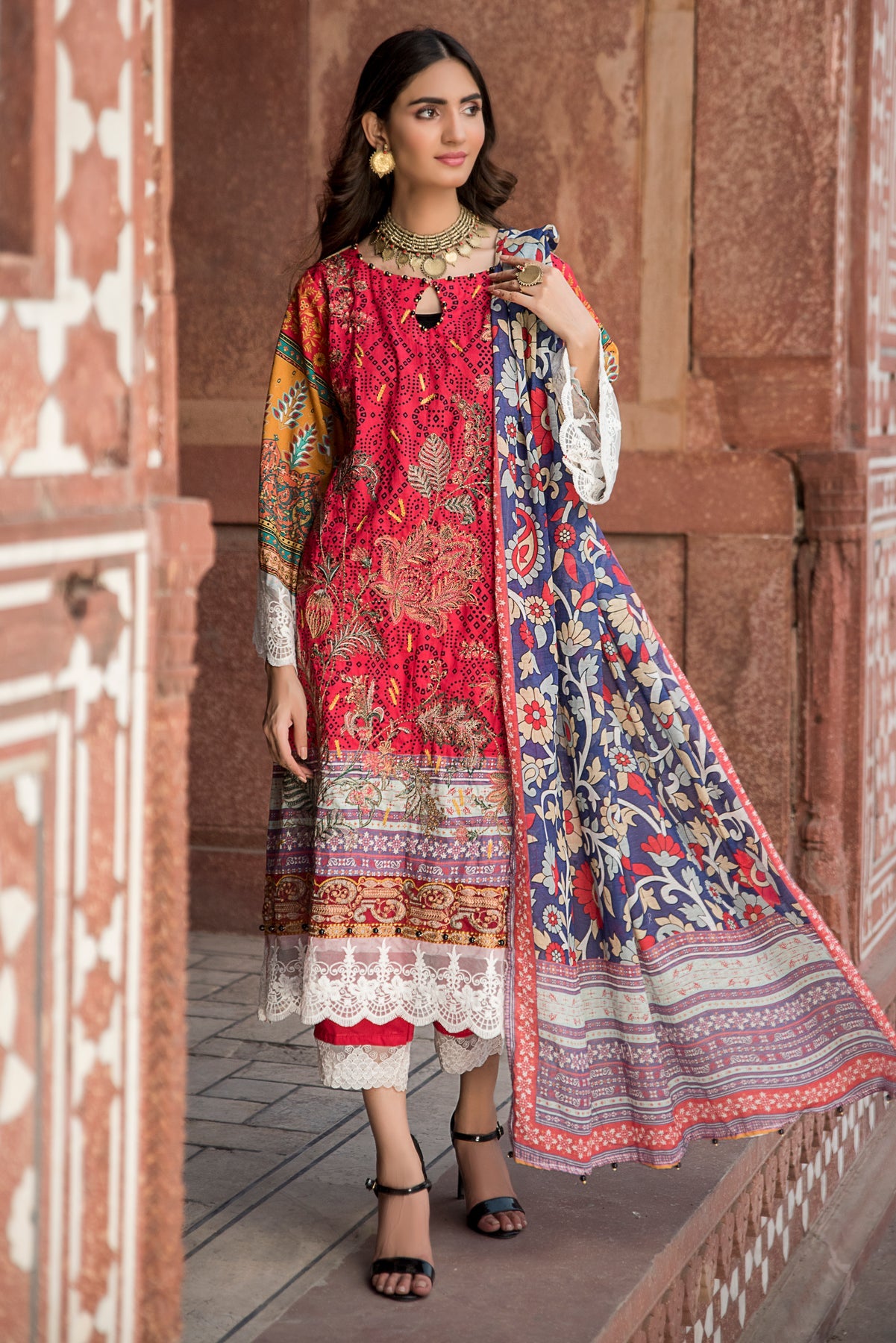 Taragini Unstitched 3 Piece Jahanara Taragini Unstitched 3 Piece Jahanara