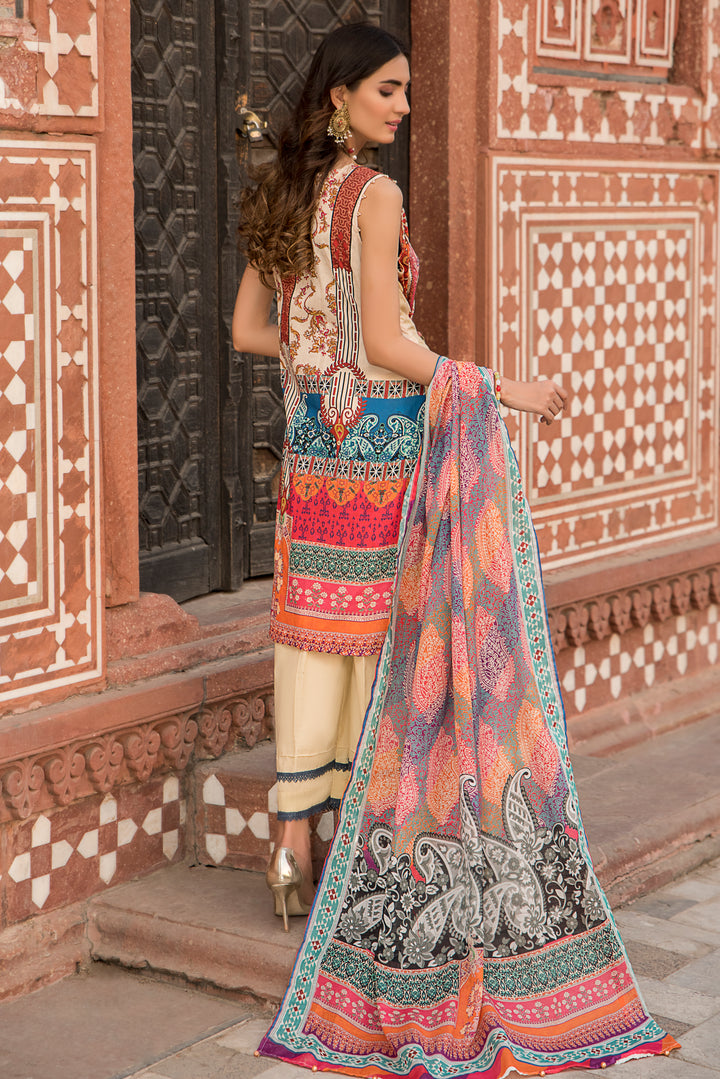 Taragini Unstitched 3 Piece Hur Taragini Unstitched 3 Piece Hur