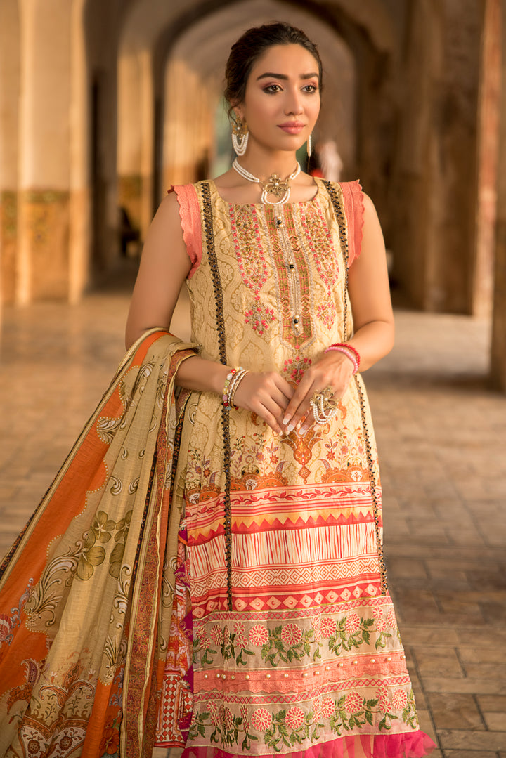 Taragini Unstitched 3 Piece Iffat Taragini Unstitched 3 Piece Iffat