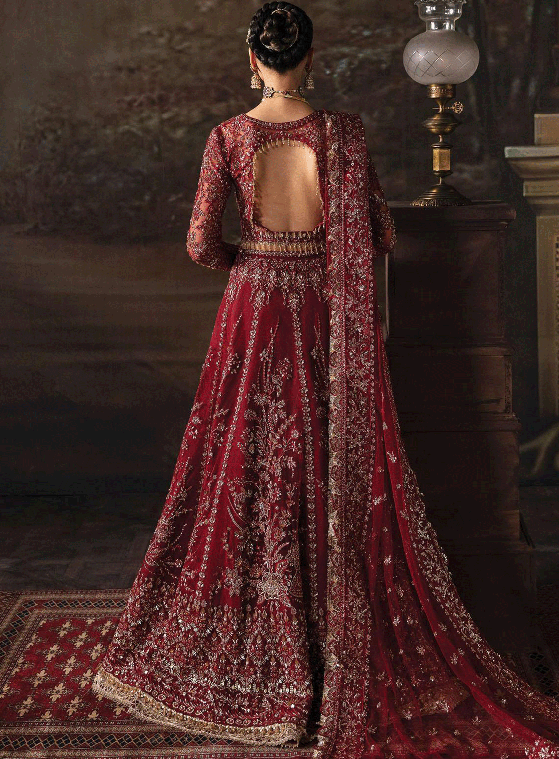The Brides Edit By Afrozeh Embroidered Net Unstitched 3 Piece Suit - AFR23BE AFB-V1-581 EMMALINE The Brides Edit By Afrozeh Embroidered Net Unstitched 3 Piece Suit - AFR23BE AFB-V1-581 EMMALINE