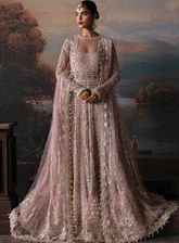 The Brides Edit By Afrozeh Embroidered Net Unstitched 3 Piece Suit - AFR23BE AFB-V1-584 ISABELLA