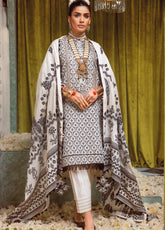 The Magic Of Luxury Fashion By Gul Ahmed Embroidered Jacquard Unstitched 3 Piece Suit - GA24PL JD-42002