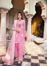 The Magic Of Luxury Fashion By Gul Ahmed Embroidered Jacquard Unstitched 3 Piece Suit - GA24PL MJ-42001