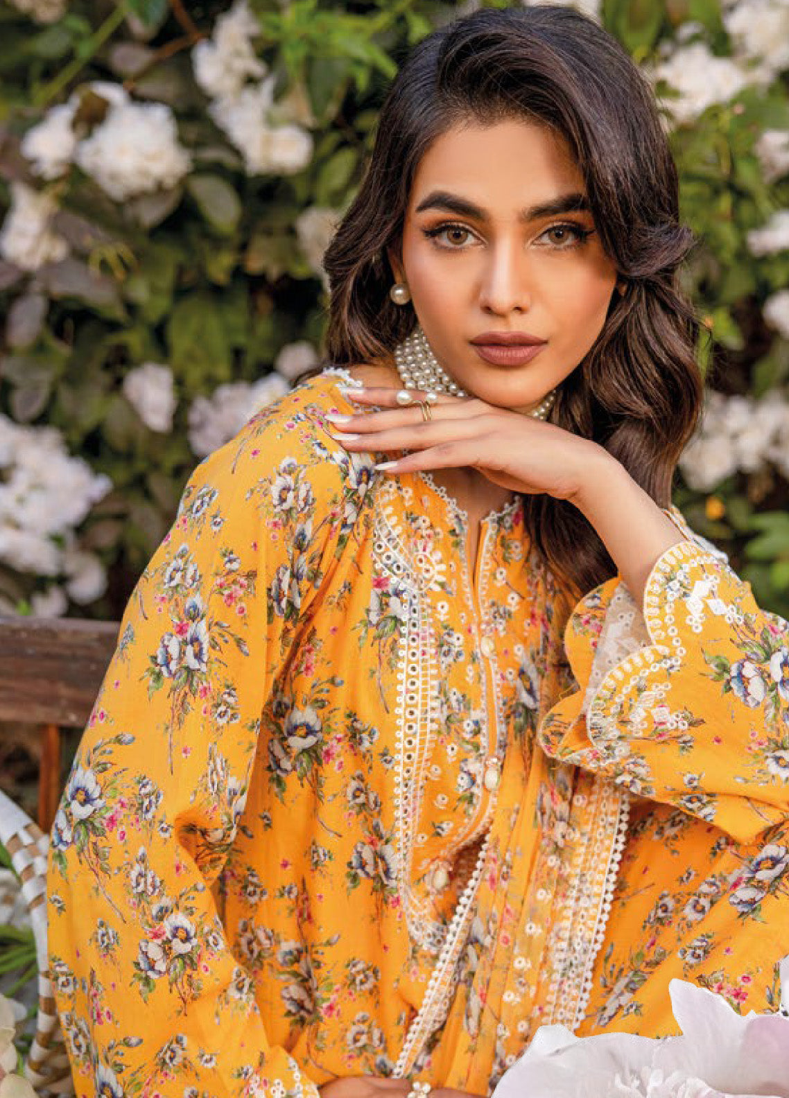 The Magic Of Luxury Fashion By Gul Ahmed Embroidered Lawn Unstitched 3 Piece Suit - GA24PL BCT-42008 The Magic Of Luxury Fashion By Gul Ahmed Embroidered Lawn Unstitched 3 Piece Suit - GA24PL BCT-42008