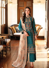 The Magic Of Luxury Fashion By Gul Ahmed Embroidered Lawn Unstitched 3 Piece Suit - GA24PL PM-42009