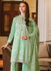The Magic Of Luxury Fashion By Gul Ahmed Embroidered Lawn Unstitched 3 Piece Suit - GA24PL PM-42022