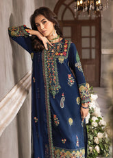 The Magic Of Luxury Fashion By Gul Ahmed Embroidered Lawn Unstitched 3 Piece Suit - GA24PL PM-42028