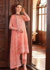The Magic Of Luxury Fashion By Gul Ahmed Embroidered Lawn Unstitched 3 Piece Suit - GA24PL PM-42029