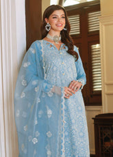 The Magic Of Luxury Fashion By Gul Ahmed Embroidered Lawn Unstitched 3 Piece Suit - GA24PL PM-42034