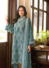 The Magic Of Luxury Fashion By Gul Ahmed Embroidered Lawn Unstitched 3 Piece Suit - GA24PL PM-42036