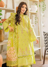 The Magic Of Luxury Fashion By Gul Ahmed Embroidered Lawn Unstitched 3 Piece Suit - GA24PL SP-32003
