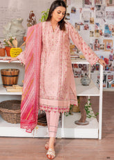The Magic Of Luxury Fashion By Gul Ahmed Embroidered Lawn Unstitched 3 Piece Suit - GA24PL SP-32004