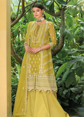 The Magic Of Luxury Fashion By Gul Ahmed Embroidered Paper Cotton Unstitched 3 Piece Suit - GA24PL LE-42016