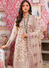 The Magic Of Luxury Fashion By Gul Ahmed Embroidered Swiss Voile Unstitched 3 Piece Suit - GA24PL LSV-42005