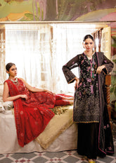 The Magic Of Luxury Fashion By Gul Ahmed Embroidered Swiss Voile Unstitched 3 Piece Suit - GA24PL LSV-42018