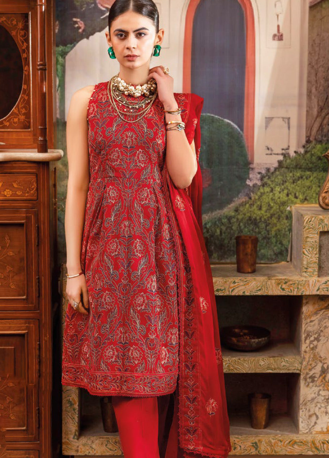 The Magic Of Luxury Fashion By Gul Ahmed Embroidered Swiss Voile Unsti Royal Fashion