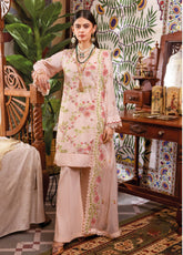The Magic Of Luxury Fashion By Gul Ahmed Embroidered Swiss Voile Unstitched 3 Piece Suit - GA24PL LSV-42020