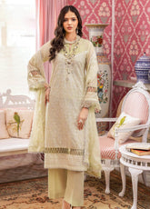 The Magic Of Luxury Fashion By Gul Ahmed Embroidered Swiss Voile Unstitched 3 Piece Suit - GA24PL LSV-42021