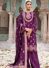 The Magic Of Luxury Fashion By Gul Ahmed Embroidered Jacquard Unstitched 3 Piece Suit - GA24PL JD-32028