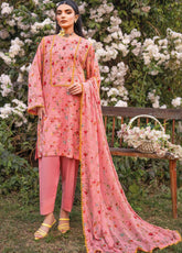 The Magic Of Luxury Fashion By Gul Ahmed Printed Lawn Unstitched 3 Piece Suit - GA24PL BM-42002