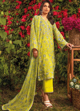 The Magic Of Luxury Fashion By Gul Ahmed Printed Lawn Unstitched 3 Piece Suit - GA24PL BM-42003