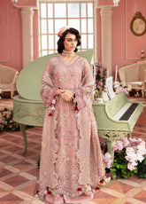 The Secret Garden by Nureh Embroidered Chiffon 4 Piece Unstitched Suits - NU24SG NL-58 CAROLINE