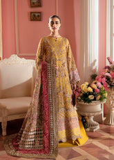The Secret Garden by Nureh Embroidered Organza 4 Piece Unstitched Suits - NU24SG NL-60 FLORENCE