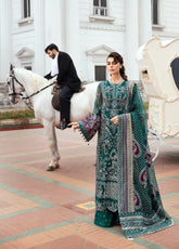 The Secret Garden by Nureh Embroidered Chiffon 4 Piece Unstitched Suits - NU24SG NL-63 VICTORIA