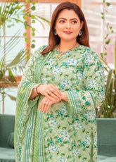 Tribute To Mothers By Gul Ahmed Printed Lawn Unstitched 3 Piece Suit - GA24ML CL-42077 B