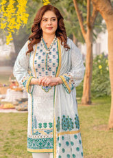 Tribute To Mothers By Gul Ahmed Printed Lawn Unstitched 3 Piece Suit - GA24ML CL-42138 B