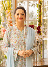 Tribute To Mothers By Gul Ahmed Printed Lawn Unstitched Kurti - GA24ML SL-42001