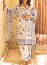 D#02 Salitex Riwayat Digital Printed Lawn Collection 223