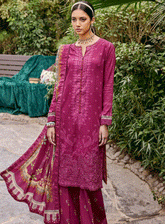 Umang By Motifz Embroidered Lawn Unstitched 3 Piece Suit - MTF23UL 3531 AZURE