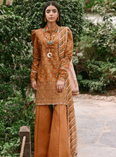 Umang By Motifz Embroidered Lawn Unstitched 3 Piece Suit - MTF23UL 3533 ROSSE