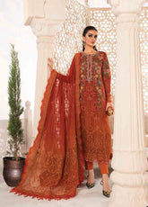 D#205 Maria B Luxury Emb Chiffon Collection 922