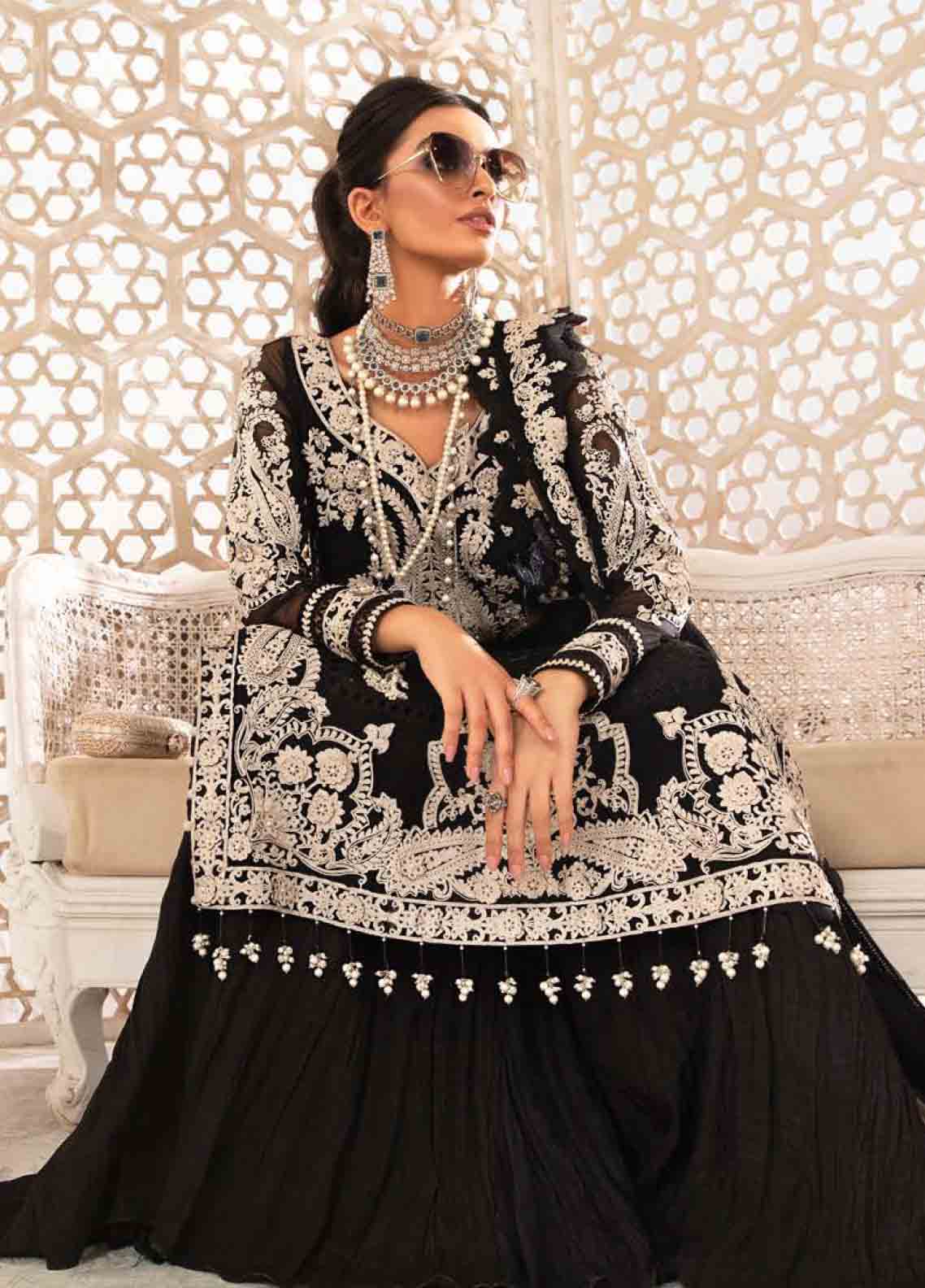 D#204 Maria B Luxury Emb Chiffon Collection 922 D#204 Maria B Luxury Emb Chiffon Collection 922